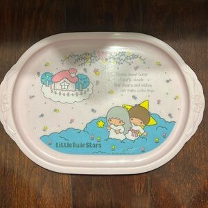 Vintage Twin little stars tray